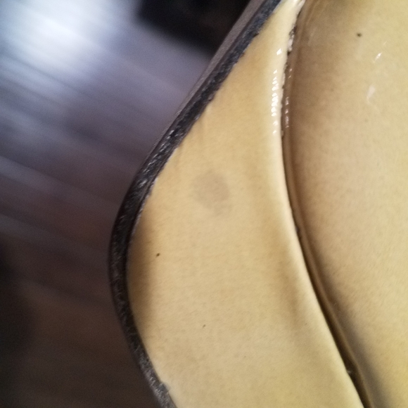 Stuart Weitzman Leather Peep Toe Heels  Size 5.5 - Picture 9 of 14